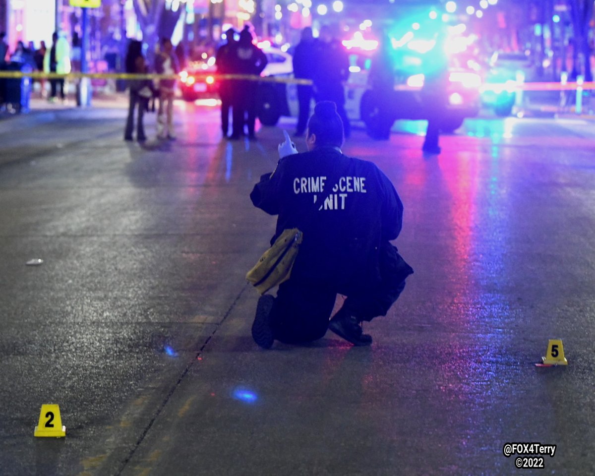 Approximately 10 people shot at a party on Botham Jean, 2 men wounded in DeepEllum. An  victim murdered, caught in a drive-by on Samuell Blvd. In 4 hours about 15 people shot.  