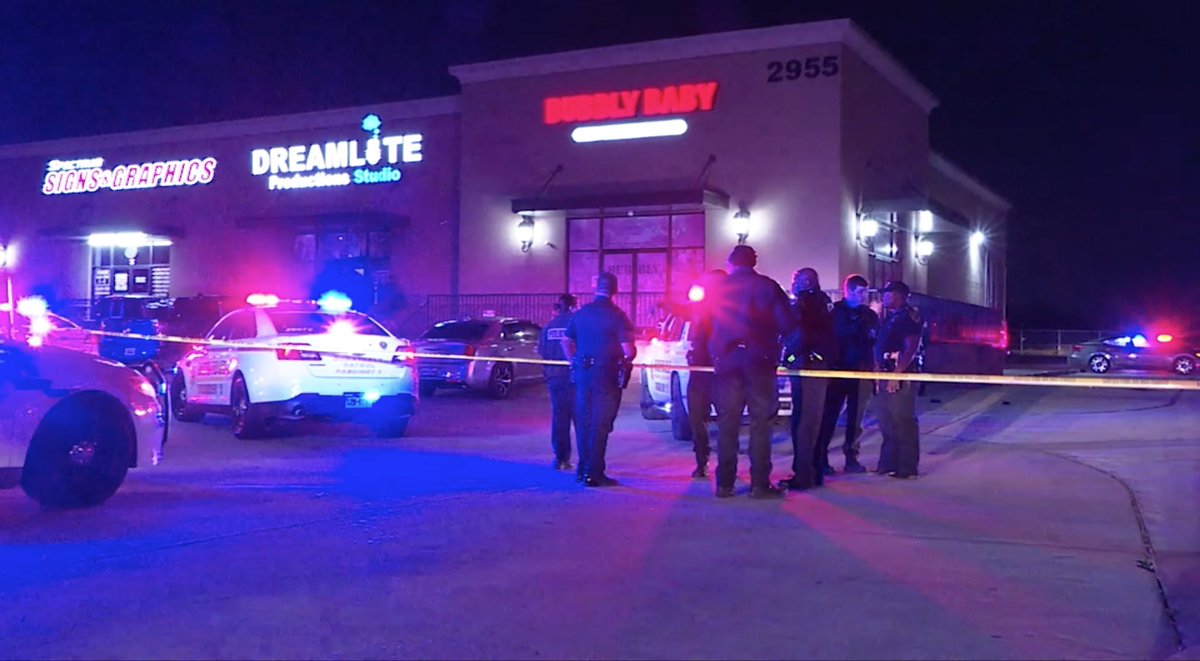 One teen is dead, three others injured in a shooting at a birthday party for a 16-year-old. Deputies received the call around 12:30 a.m. at Dreamlight Production Studios in Southwest Houston. @HCSOTexas is investigating. 