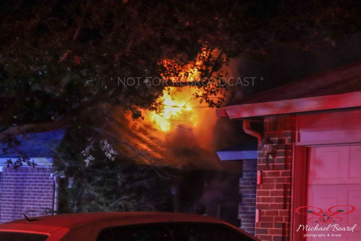 A family pet is dead & 2 homes damaged after an outbuilding fire turns into a structure fire with extention to a 2nd home Saturday night on the 4400 block of Thrasher CT in North Fort Worth