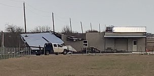 Some images from the west side of Jarrell where county officials say a confirmed Tornado came through this afternoon  