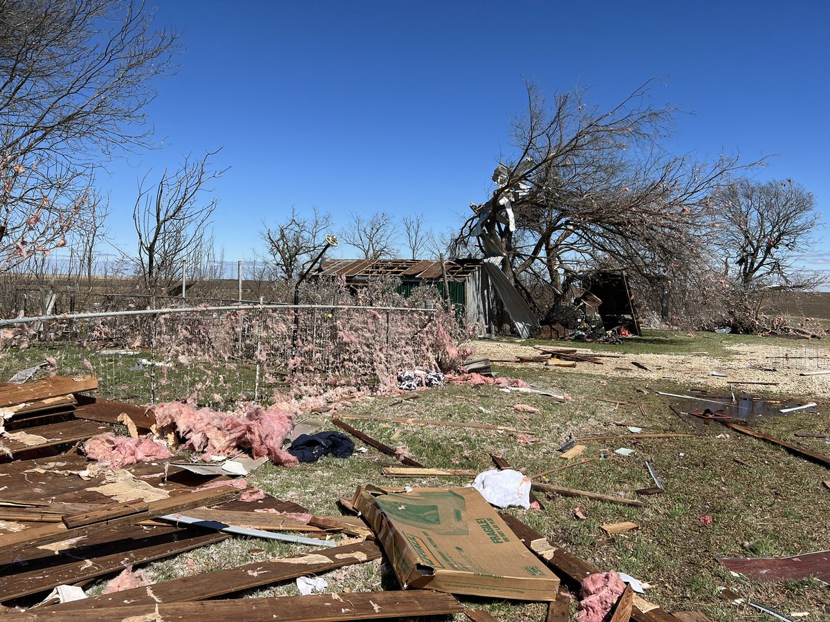 TORNADO AFTERMATH: There is extensive damage in Granger from last nights tornado that tore through all the way from Round Rock. Neighbors are helping each other through the recovery process. WilCo officials will give an update on the damage at 3 p.m