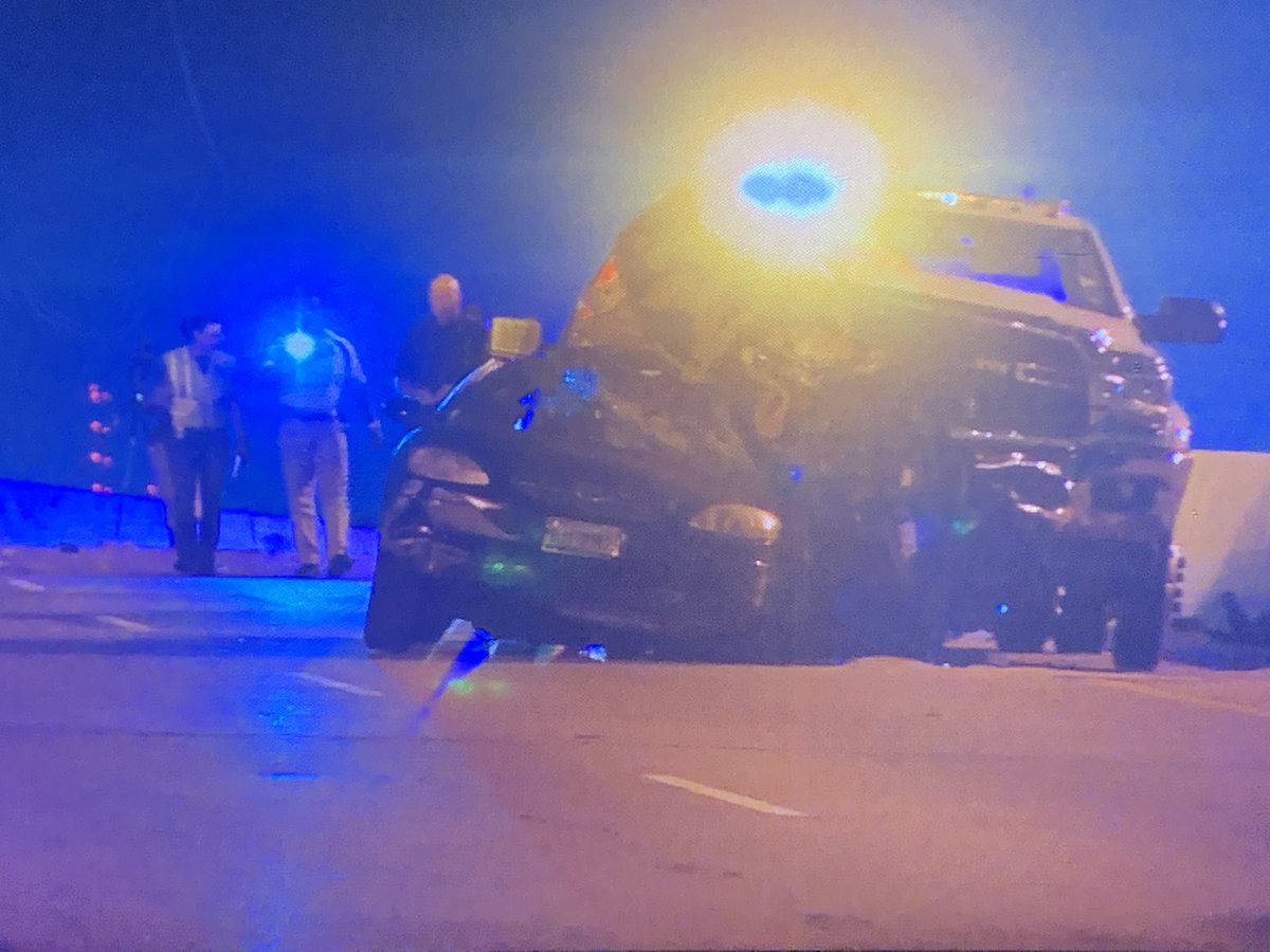 Fort Worth Police investigating a double fatality crash involving a tow truck and a car. I-35w NB at 287 NB ramp towards Decatur closed