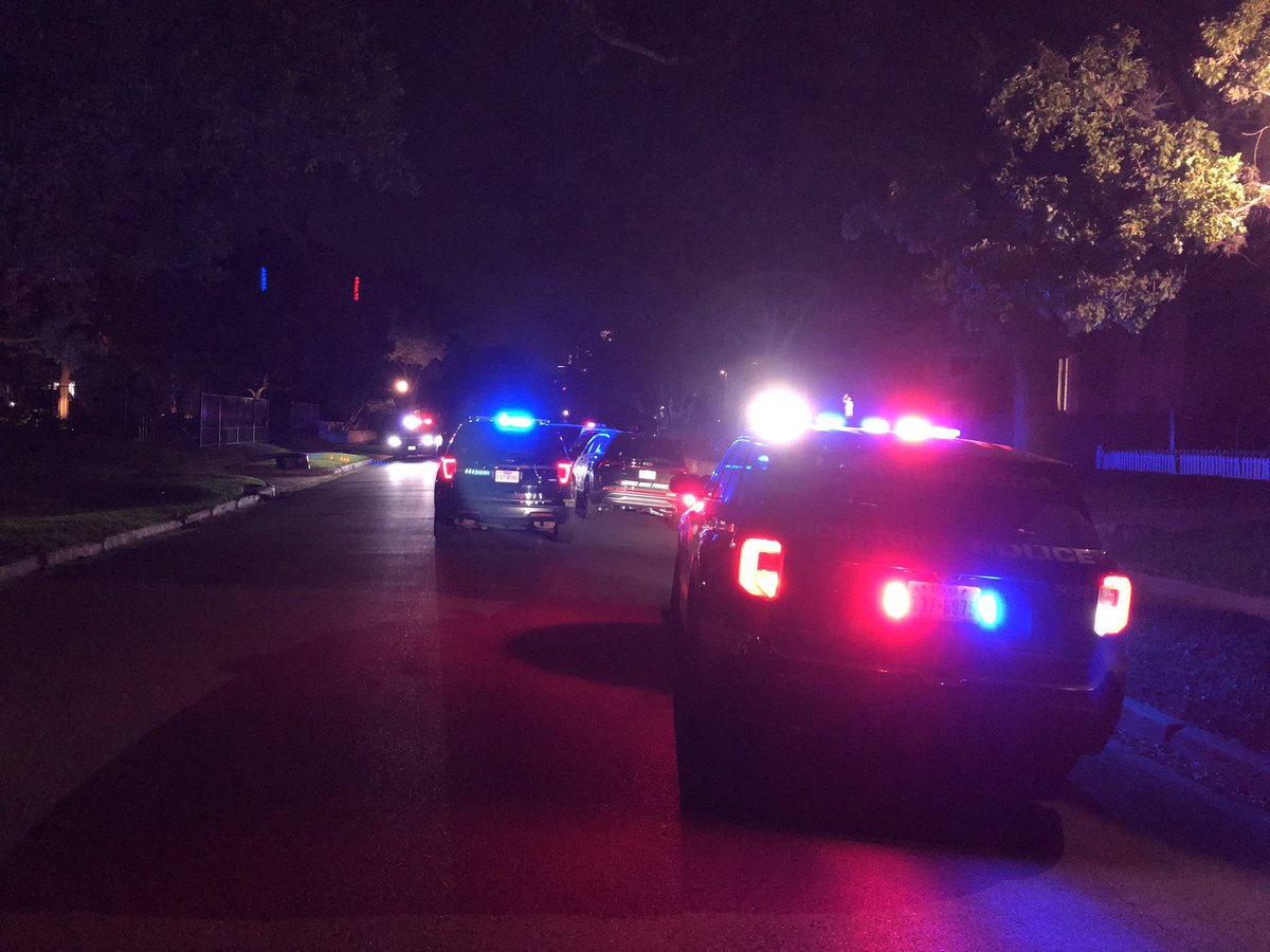 Houston Police:Central officers and K9 are at 2500 Inwood. Suspect was found trespassing inside a house under construction. Suspects was also found to have an outstanding trespassing warrant