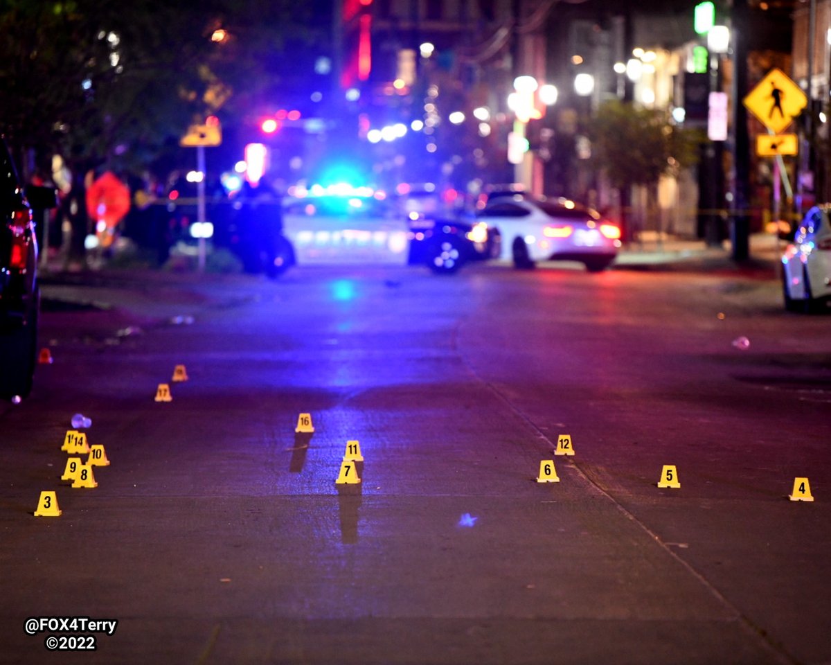 1 person is dead, 6 others wounded in shootings from DeepEllum to LowerGreenville, to West and SE Dallas. All occured within 2 hours.