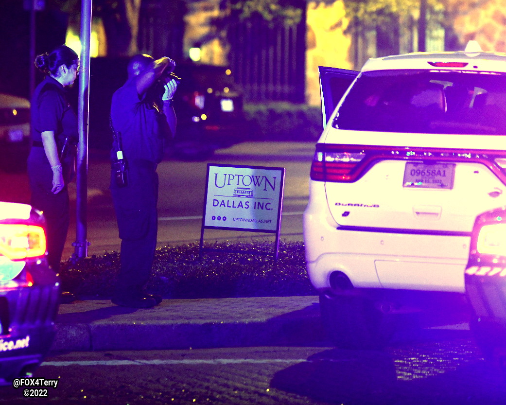 A bullet riddled stolen vehicle found in the middle of an Uptown street. Dallas police detectives working to learn exactly what occurred with this vehicle.  