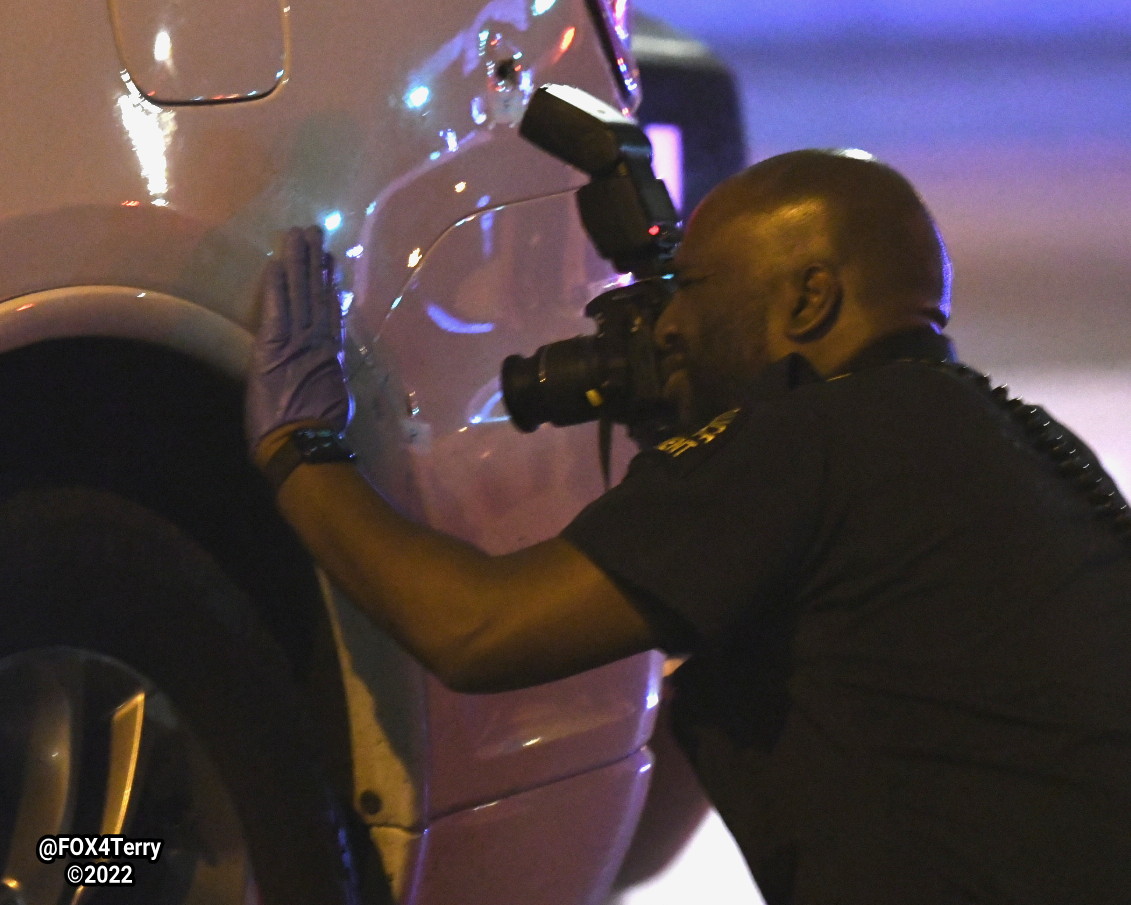 A bullet riddled stolen vehicle found in the middle of an Uptown street. Dallas police detectives working to learn exactly what occurred with this vehicle.  