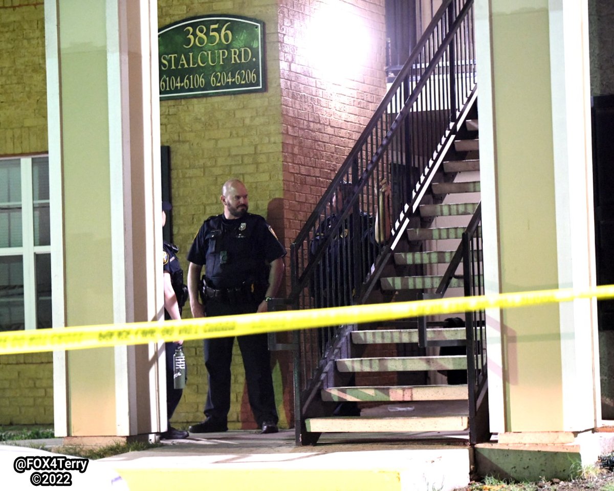 Murder in FortWorth. Police respond to an apartment near E Berry St and Loop 820 and discover a woman shot to death. 