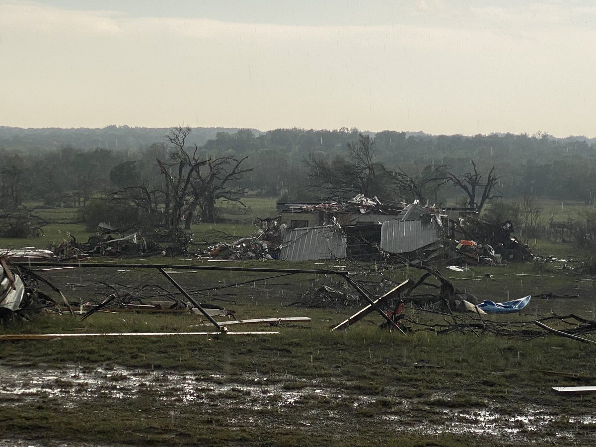 Overnight: at least 23 people were injured in a tornado in Central Texas. Officials in Bell County say the tornado injured at least two dozen people in Salado. At least a dozen were taken to the hospital. No word on conditions.