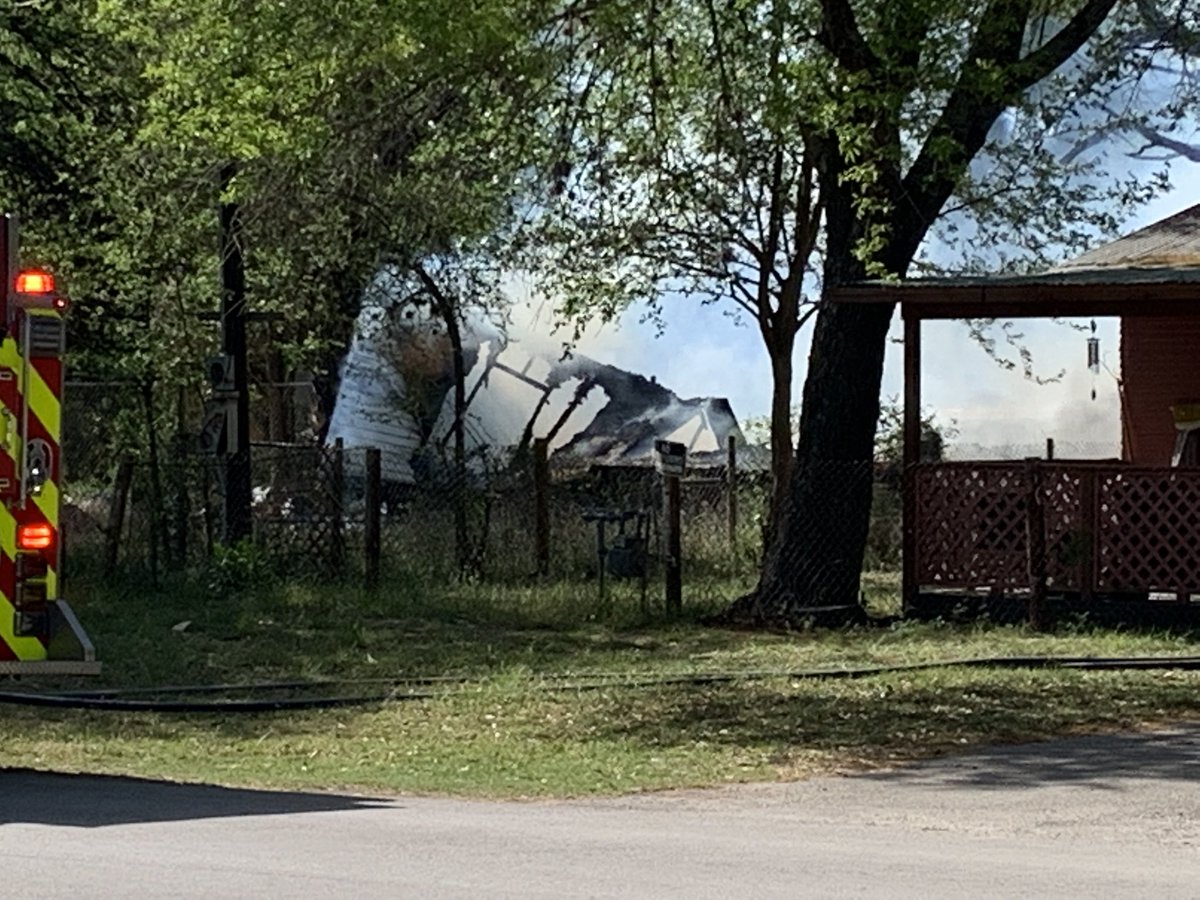 Mobile home structure Fire. This one located off Ladd and 6th st. BC FIRE District 2 handling this fire