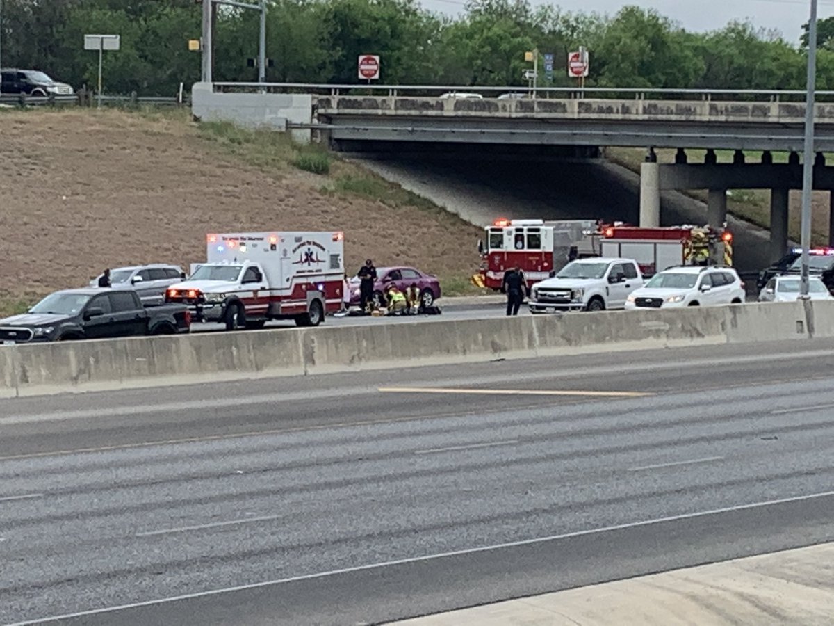 NEWS A person was hit by a brown pickup. It's unknown if the person was trying to cross I 10. The person is now deceased. This happening off I 10 and S Gevers St