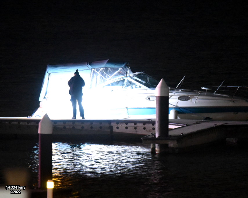 One man is dead, another critically injured after the pair jumped from a boat into Lake Ray Hubbard overnight.