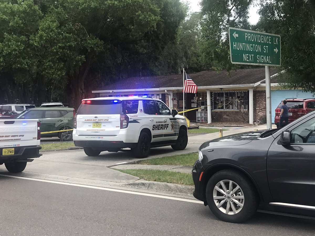 HCSO is working a non fatal deputy-involved shooting on the 3000 blk of S Kings Ave. NB lanes of Kings Ave in front of Heaven Sent Child Care closed. No students or staff injured. Parents picking up at Kingswood Elementary maybe affected by road closure