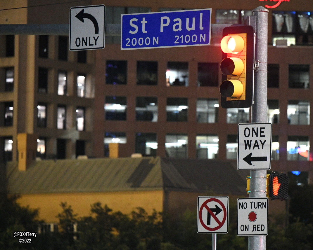 Dallas police investigating after a crash along Woodall Rodgers Frwy leaves a man dead.