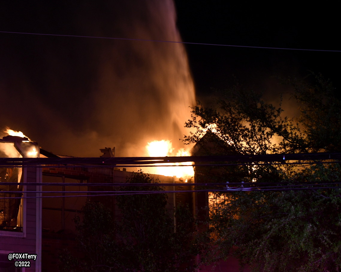 A 3 alarm blaze destroys about 24 apartments displacing dozens of residents. This at the Forest Hills Apts along Forest Ln. 