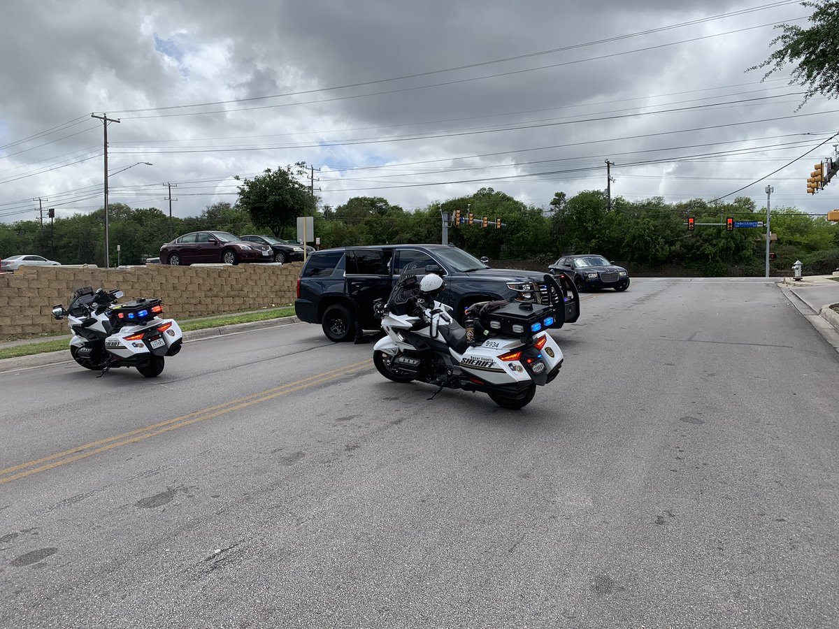 Magic Drive is closed to traffic at Fredericksburg Road while BCSO tries to resolve an issue with a barricaded person 