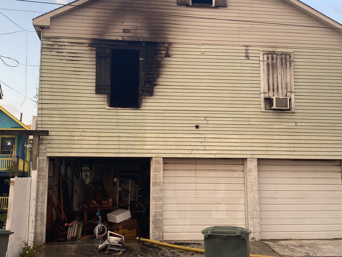 A 2-year-old and 5-year-old died after they were rescued from a fire inside a two-story home in Galveston. 