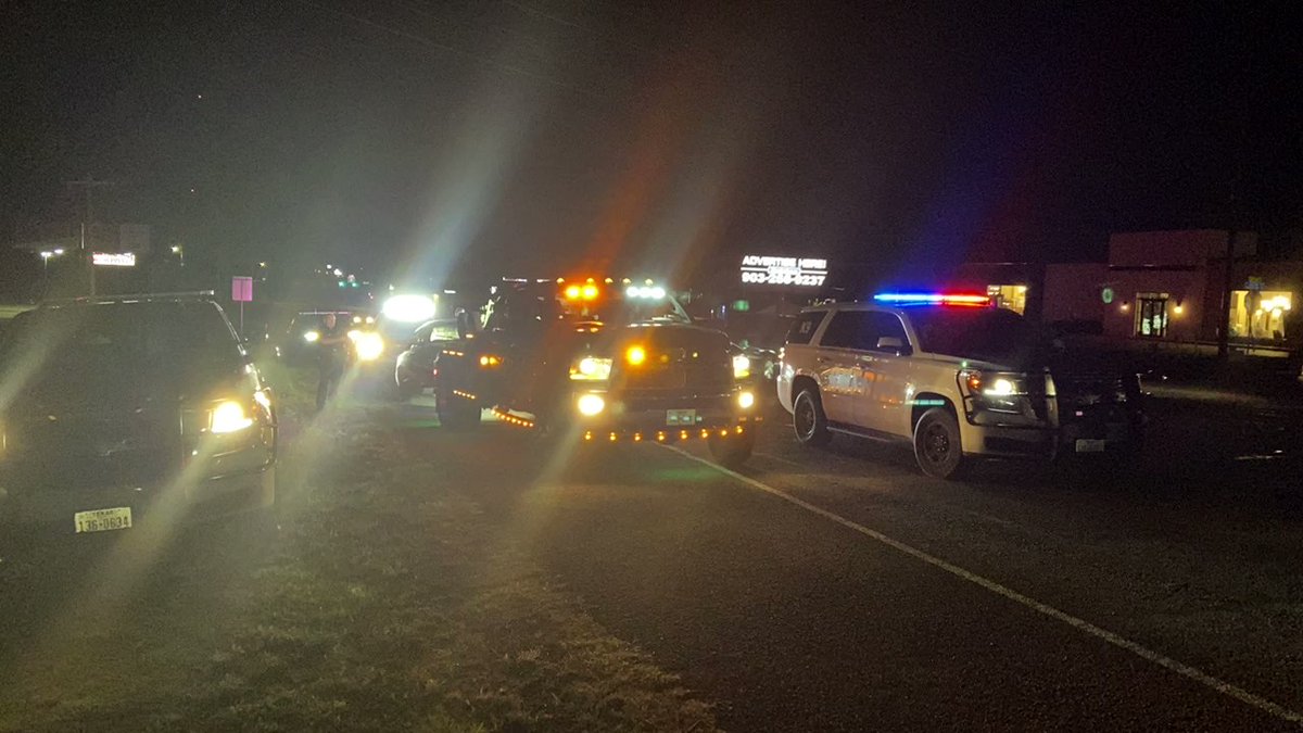 One person is in custody and at least one other person is on the run after bailing out of this car during a police pursuit. It started near Lake Tyler and came to an end on Troup Highway near Grande Blvd.
