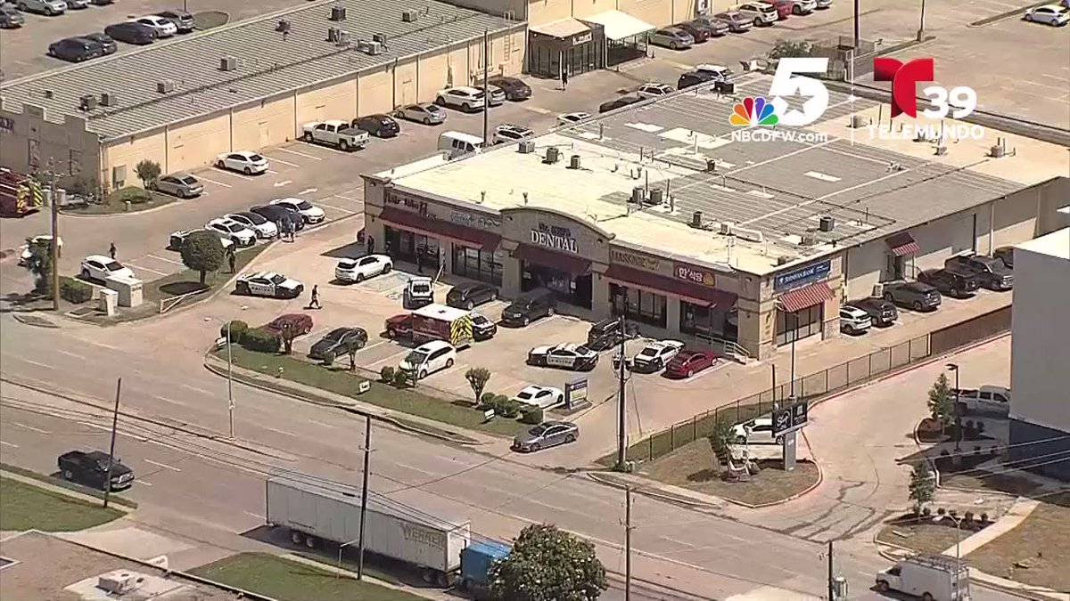 Police are investigating a shooting reported inside a North Dallas hair salon.  