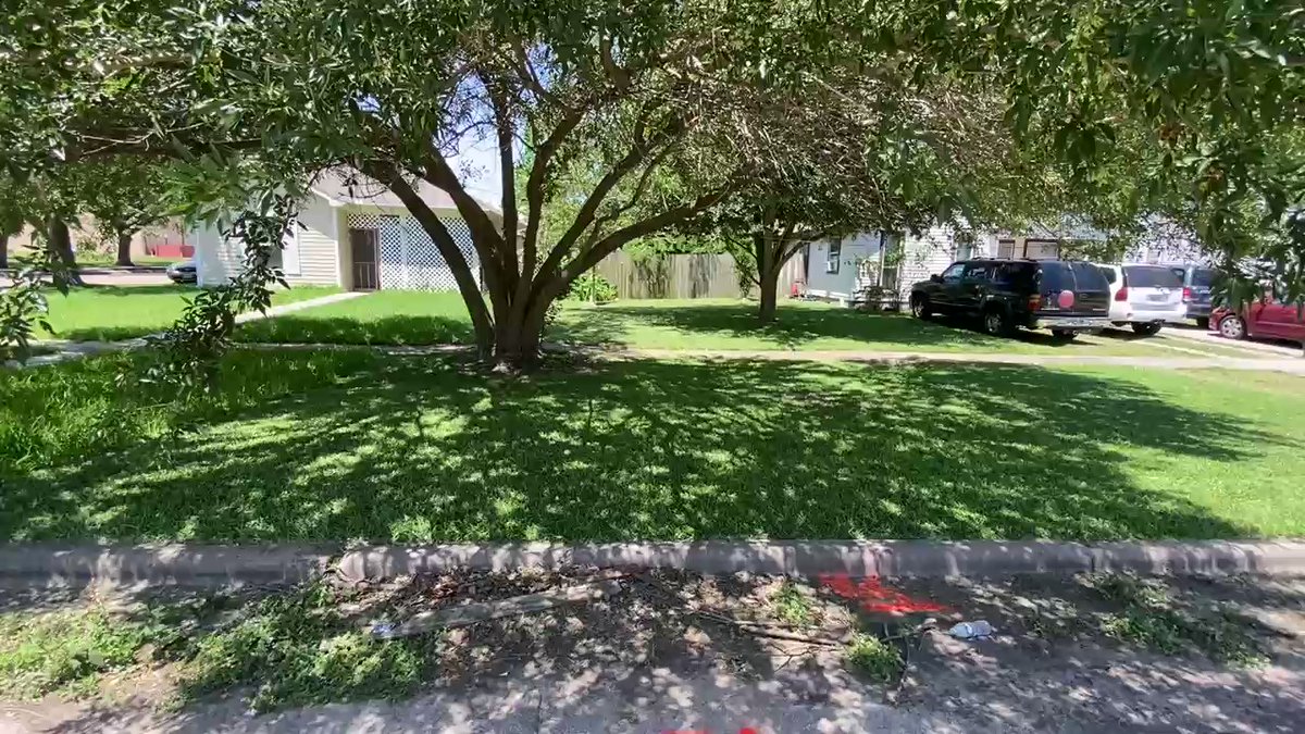 This is the spot in Texas City where a missing Dickinson mom's car was found with her body in the trunk days after family says they tracked it here.