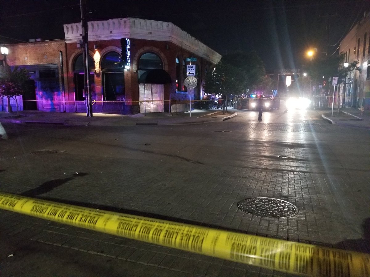 Dallas police say 5 people have been shot in DeepEllum. 2 are dead 