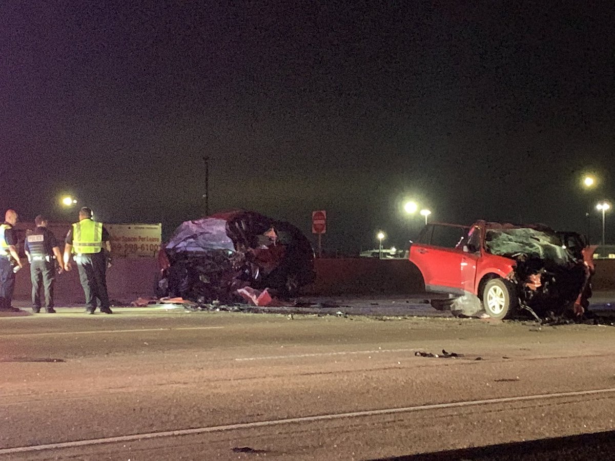 A wrong way driver crash leaves 2 kids and 2 adults dead. Two other juveniles injured. I-45 southbound closed for several hours. Wilmer PD investigating