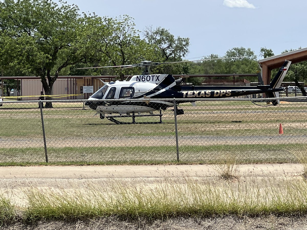 Photos from our @FoxNews photographer at Robb Elementary School in Uvalde, TX. Uvalde Mayor Don McLaughlin tells the shooting happened a block away from the school, then shooter ran to school. He and DPS tell one person shot. 