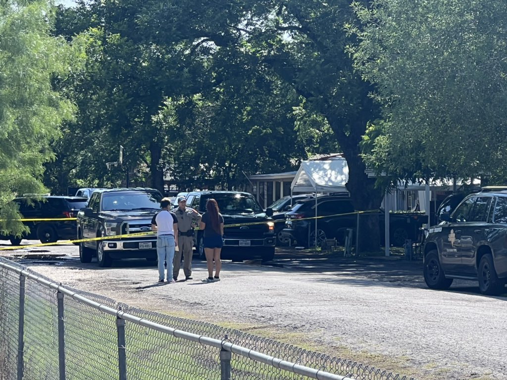 FBI is at the Robb Elementary shooter's home. The house is just a few blocks from the school in Uvalde. FBI agents going door to door asking neighbors if they have surveillance video or information