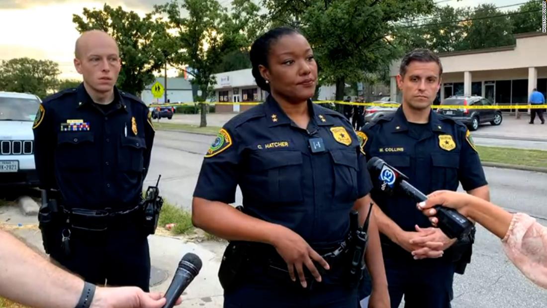 At least 3 people wounded in shooting outside Houston nightclub, police say. At least three people were shot early Saturday when a suspect opened fire from a U-Haul truck on a parking lot outside a Houston nightclub, police said