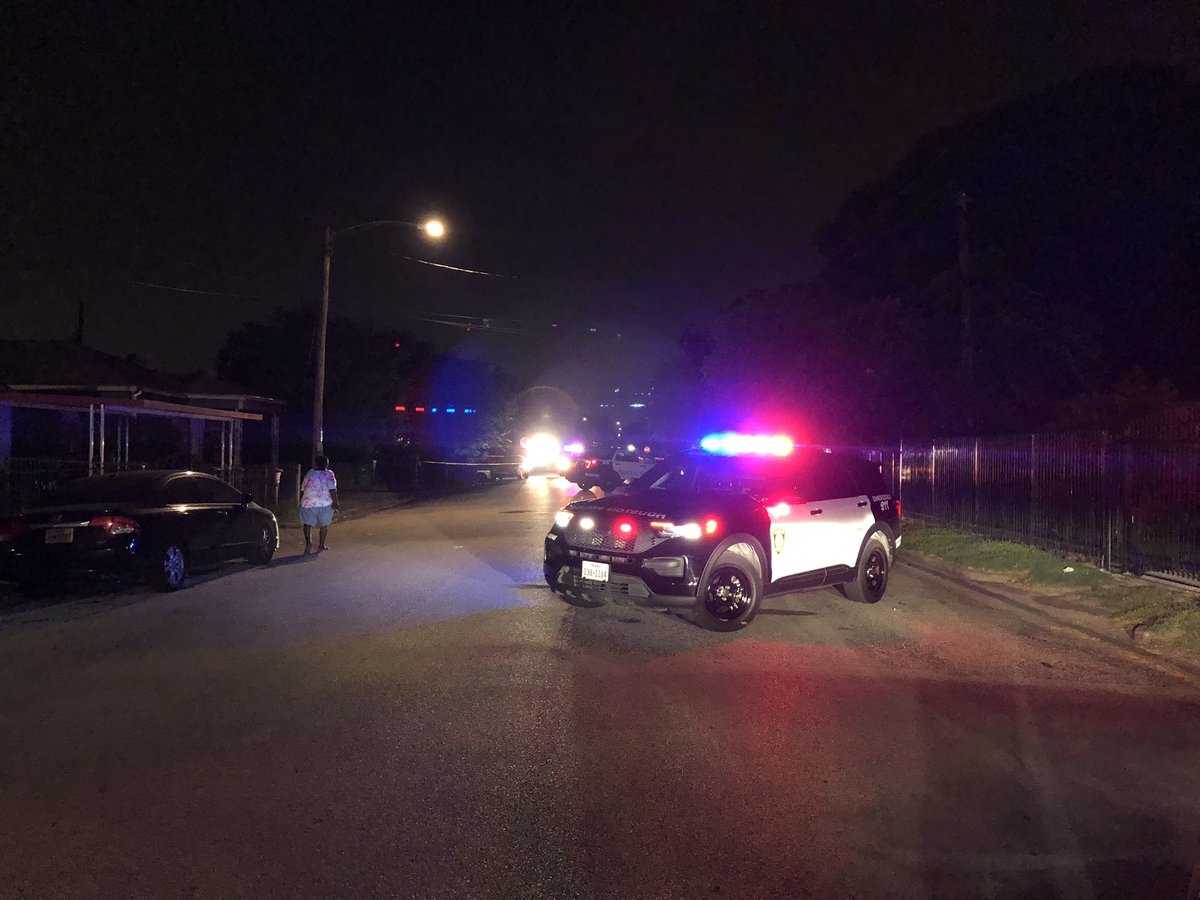 Houston Police:Central officers are at a shooting scene 1300 Fairbanks. Adult male was transported to the hospital by private vehicle and is in critical condition