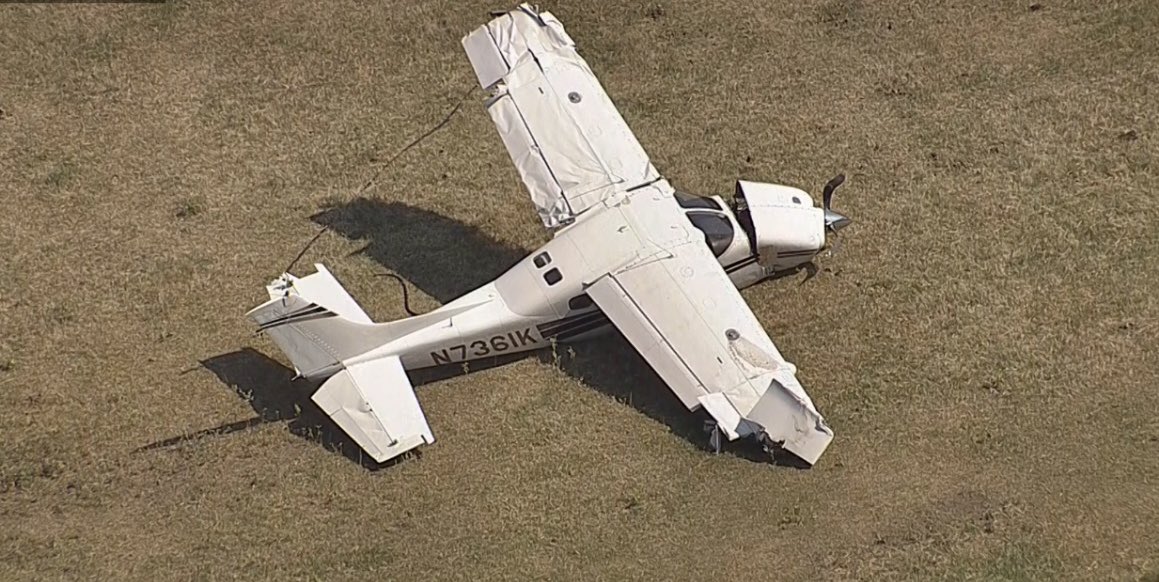 Aircraft down near Bourland Field. Unknown of any injuries.