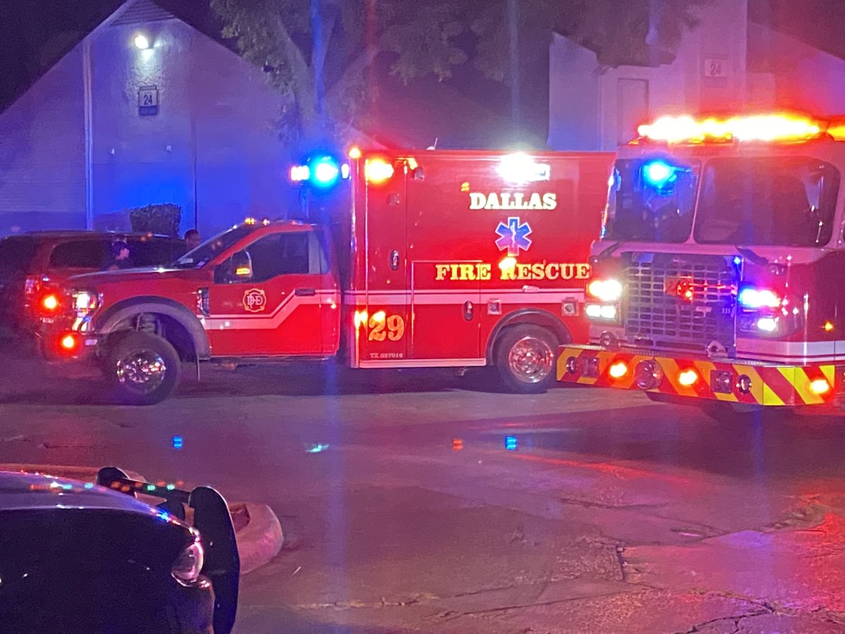 Dallas Police on scene at a north Dallas apartment complex where a gunman has shot a woman and a juvenile. The woman has died and a juvenile girl is in stable condition at the hospital.