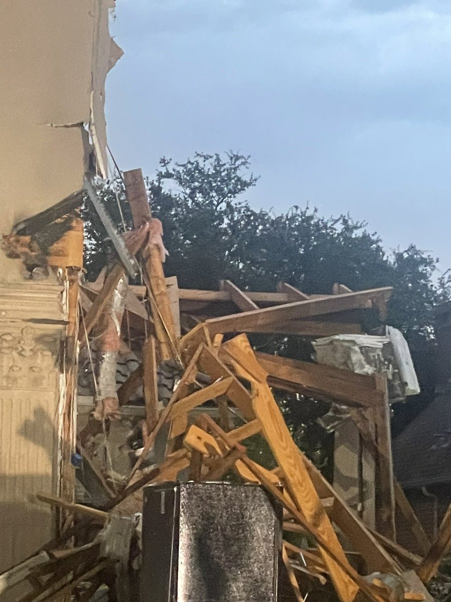 A look at some of the damage from a Plano house explosion 