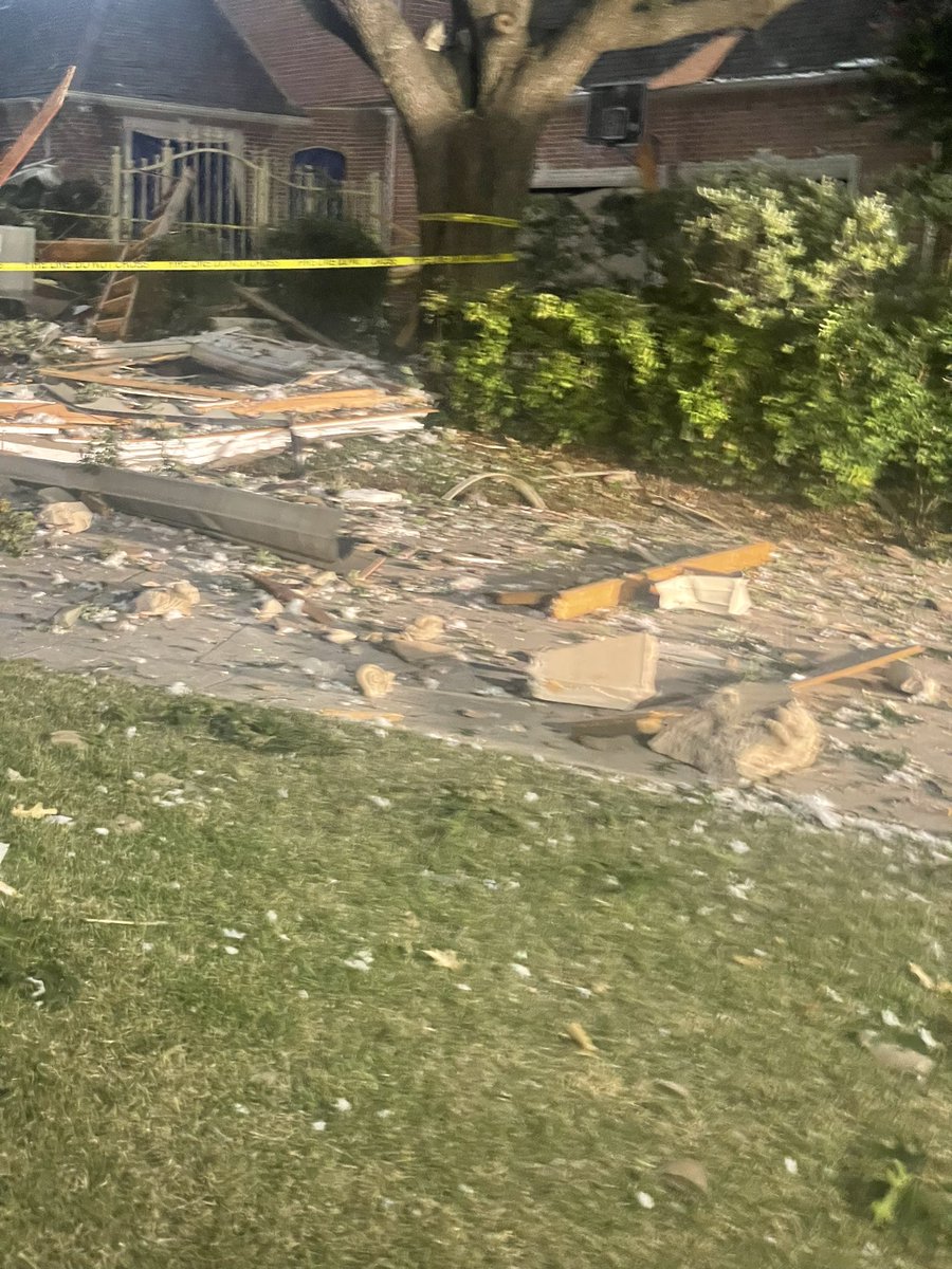 A look at some of the damage from a Plano house explosion 