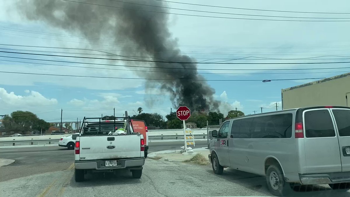 CCFD crews are working on a fire in 900 block of North Staples