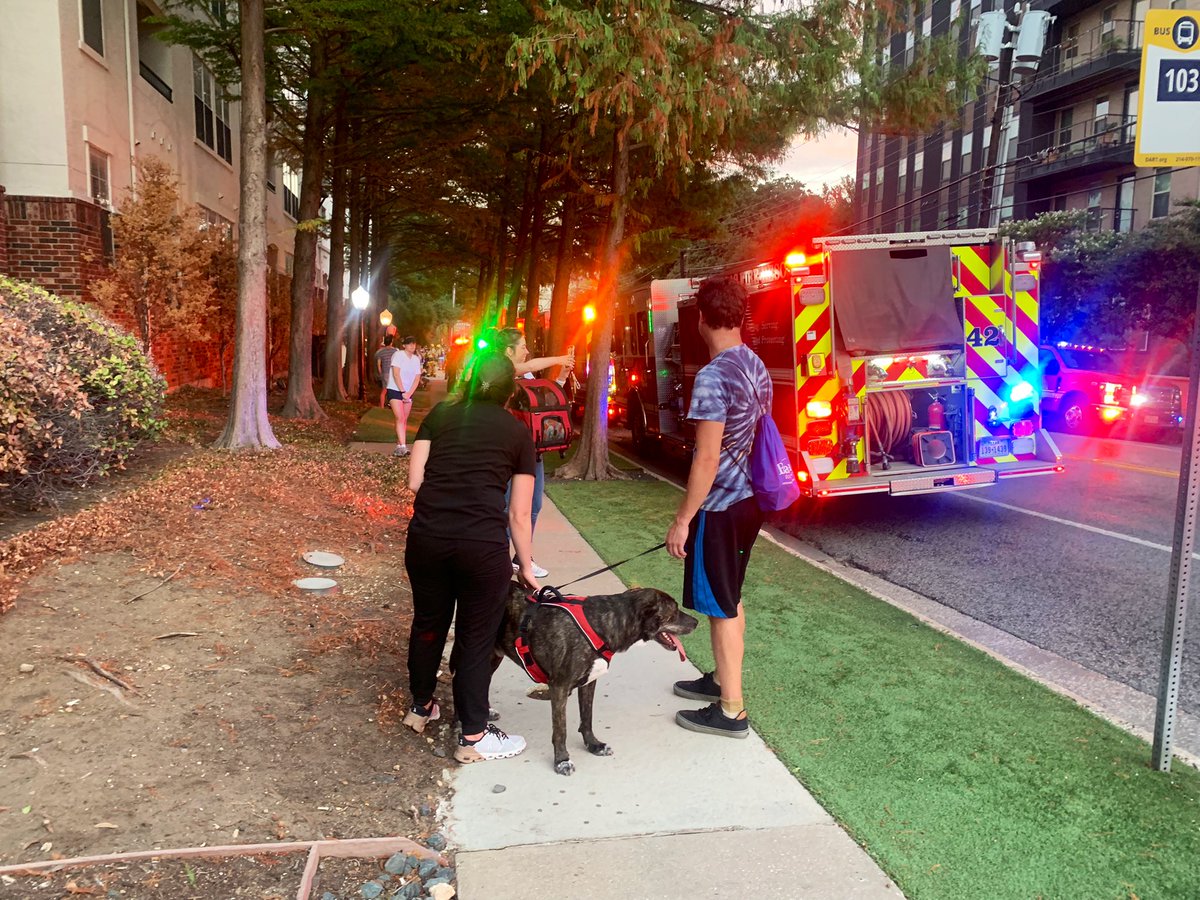 Corner of Cedar Springs & Welborn St. residents were instructed to evacuate the Radius at Turtle Creek Apartments. Dallas Fire-Rescue confirms elevated levels of carbon monoxide. Battalion Chief on scene says three people were transported with minor symptoms