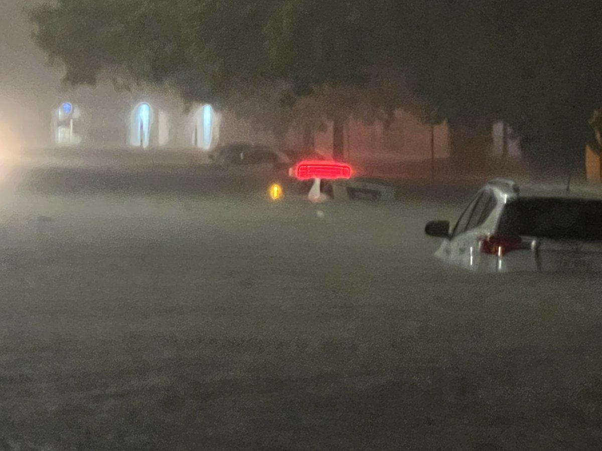 Flooding occurring in Dallas metro tonight. There is a storm right over the city that refuses to move.  