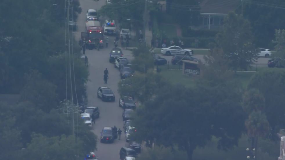 No evidence of threat found at Heights High School, no injuries reported, per Houston ISD