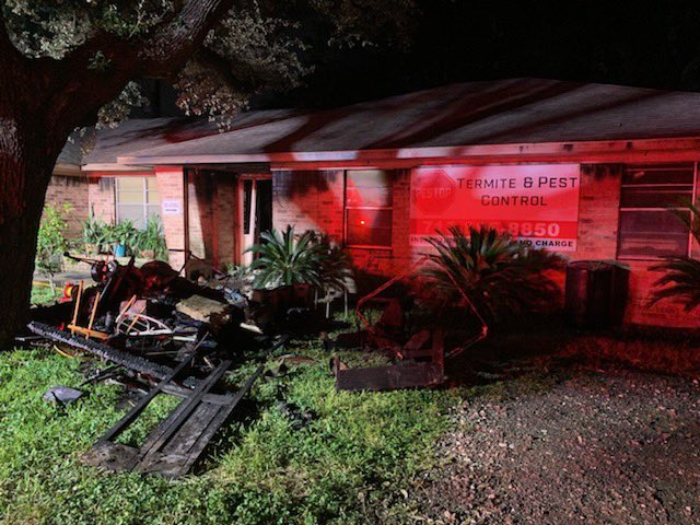 Investigators concluded that the fire was caused by discarded smoking materials. The 83 year old woman was on oxygen and there were no working smoke alarms in the home