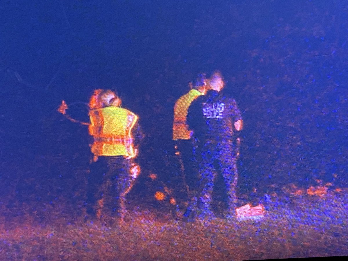 A Dallas Police officer driving in to work was hit by a wrong way driver Northbound Spur 408. The officer was transported to the hospital with critical injuries