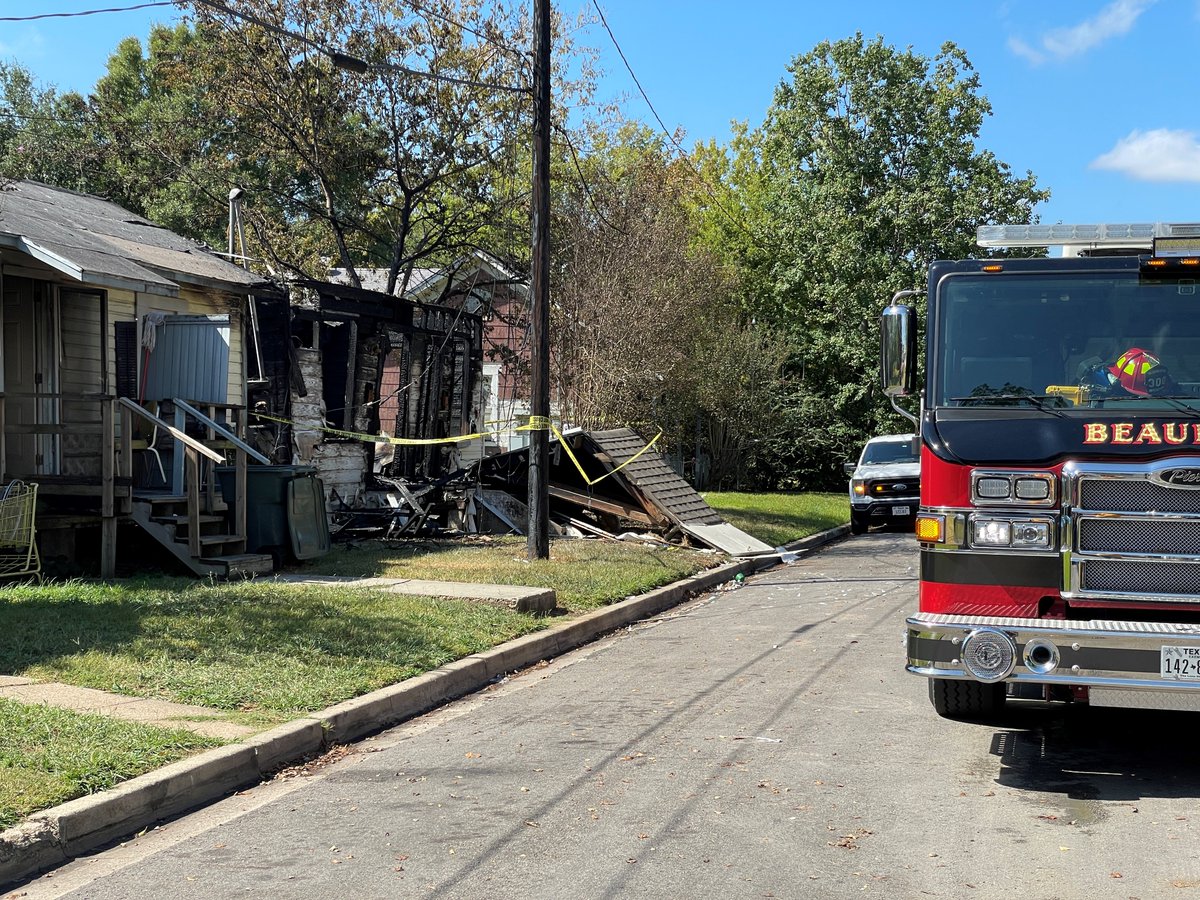 Fire District Chief Scott Wheat tells KFDM that the department responded to a house fire in Beaumont involving one fatality