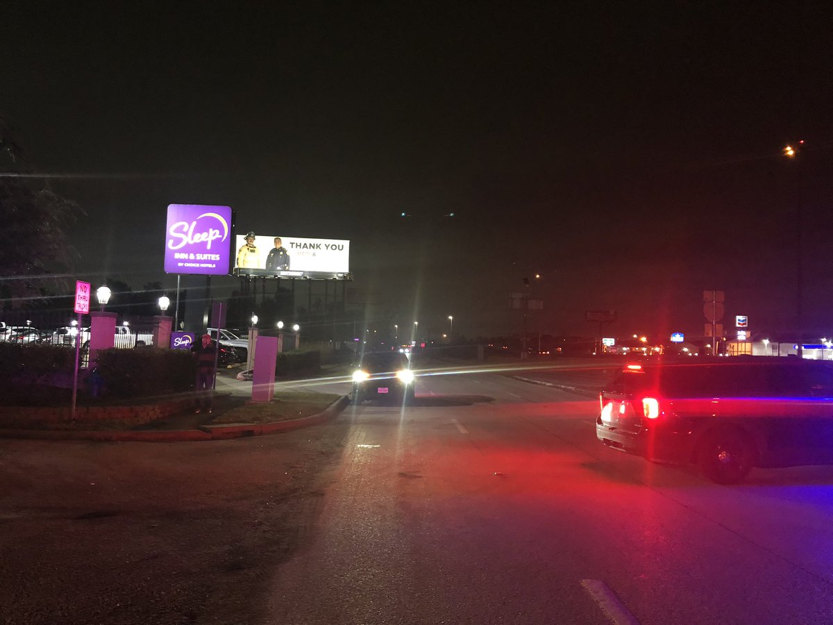 Houston Police:Central officers are at 2500 North Freeway. Adult male and female shooting victims  transported by HFD are expected to survive. Victims advised they were driving on the freeway when shots were fired by a passing vehicle