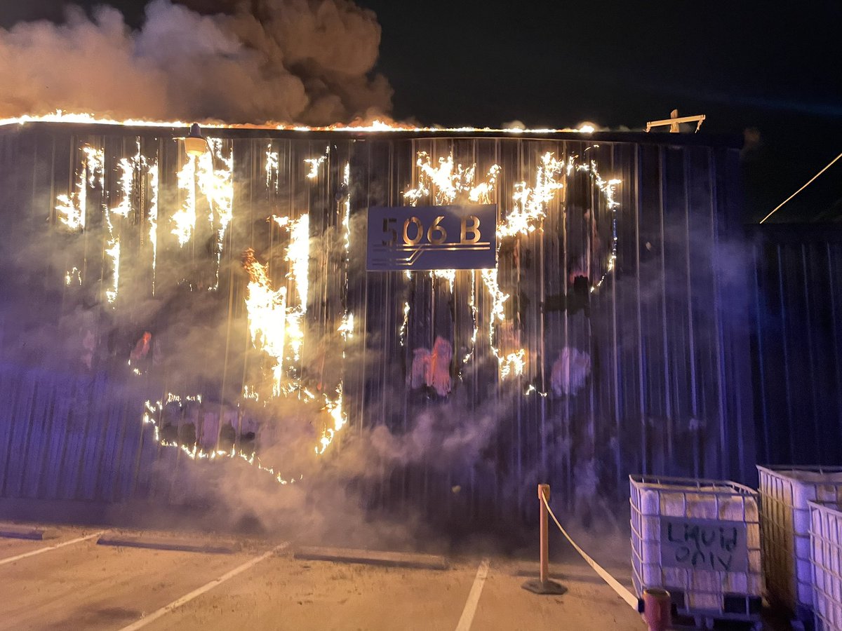 Austin Fire confirms one of the warehouse buildings burned is home to ICON, a 3D printing and construction company. This company has worked to build 3D printed homes for people experiencing homelessness and barracks for the  Texas Military Department