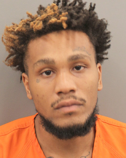 Houston Police:ARRESTED: Booking photo of a second suspect, Bernard Aaron Robertson, 21, who is in custody and also charged in this fatal shooting