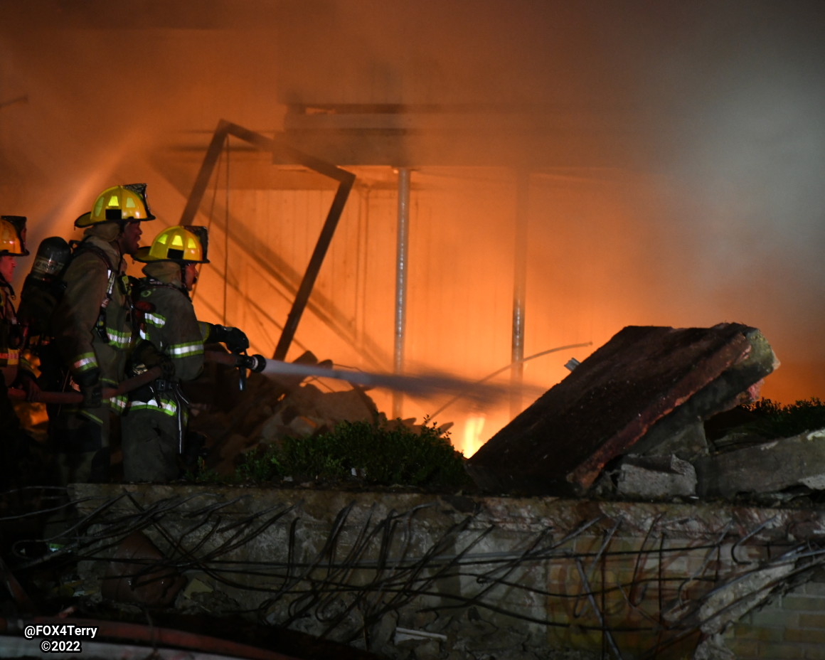 Investigation underway after a 3 alarm fire sweeps through a Turtle Creek apartment building under demolition. 