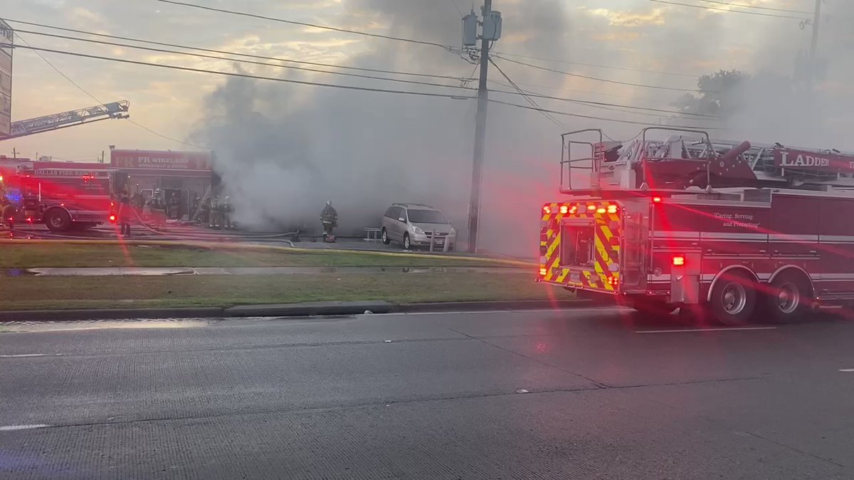 Dallas, Texas   *3rd alarm*   11287 harry hines blvd   working commercial building fire