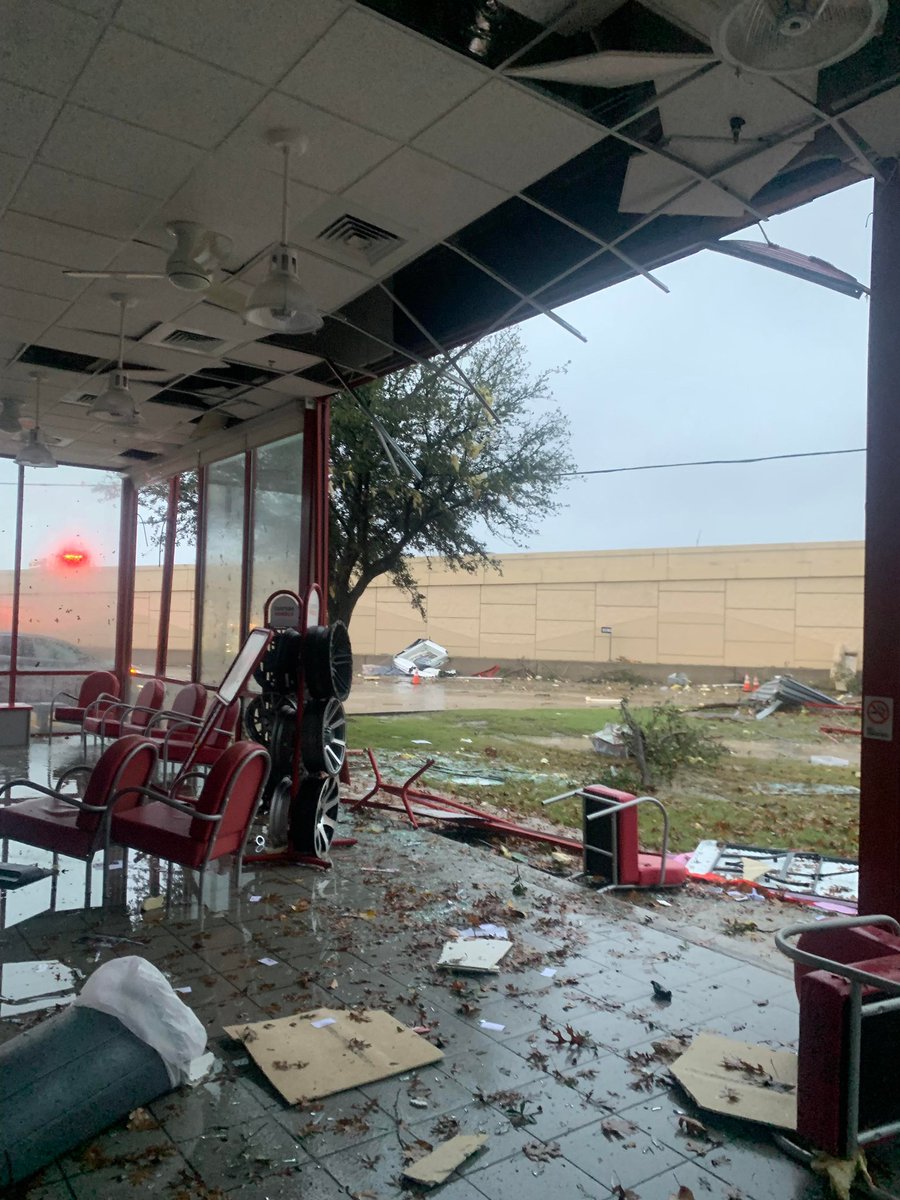 Photos from inside the Discount Tire store on Highway 114 in Grapevine. Photos courtesy Melissa Sherrod