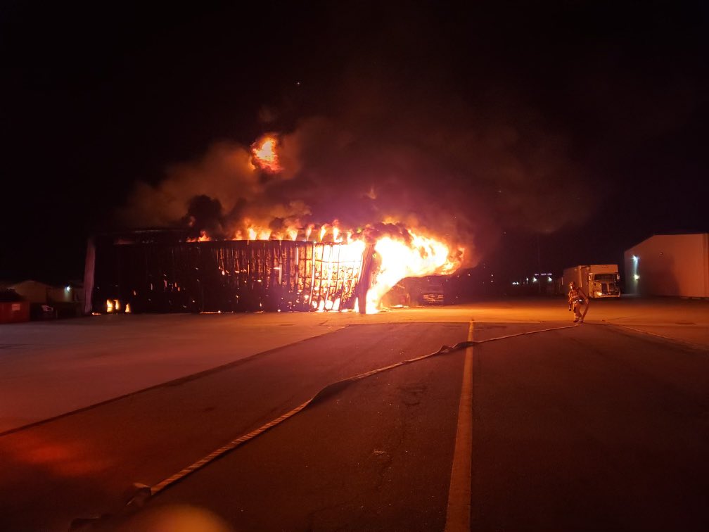 HCFMO Investigators and HazMat Response Teams will remain on-scene throughout the day checking for hot spots and conducting a thorough investigation of this morning's hangar fire at D.W. Memorial Airport. 