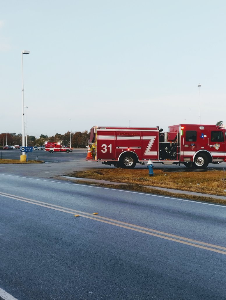 Electrical malfunction at Restaurant Depot on W. 20th Street in Houston & about 15 Houston Fire Dept Trucks and Ambulances at the scene. 