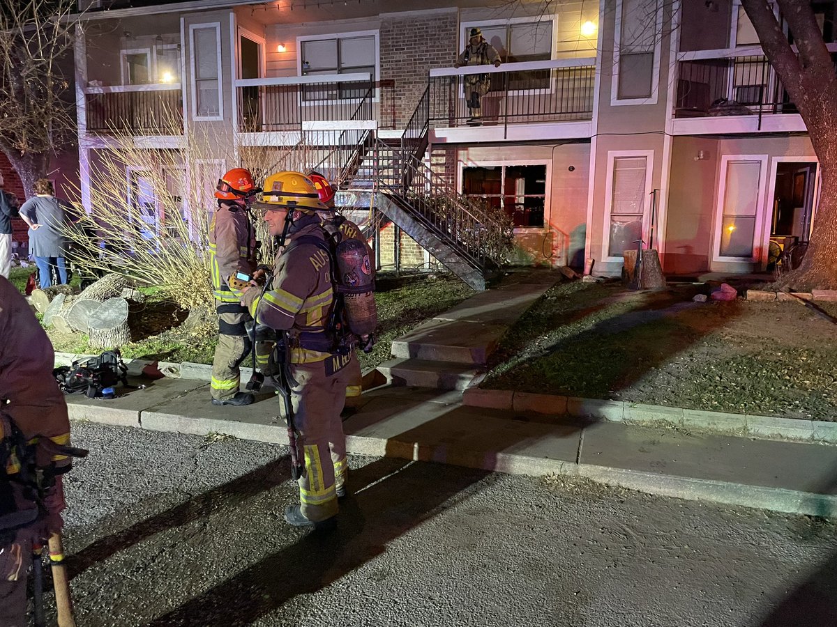Structure Fire 2000 blk West Loop. Crews arrived to find fire coming out a front window. Fire was limited to a single bedroom. No injuries. Cause is under investigation
