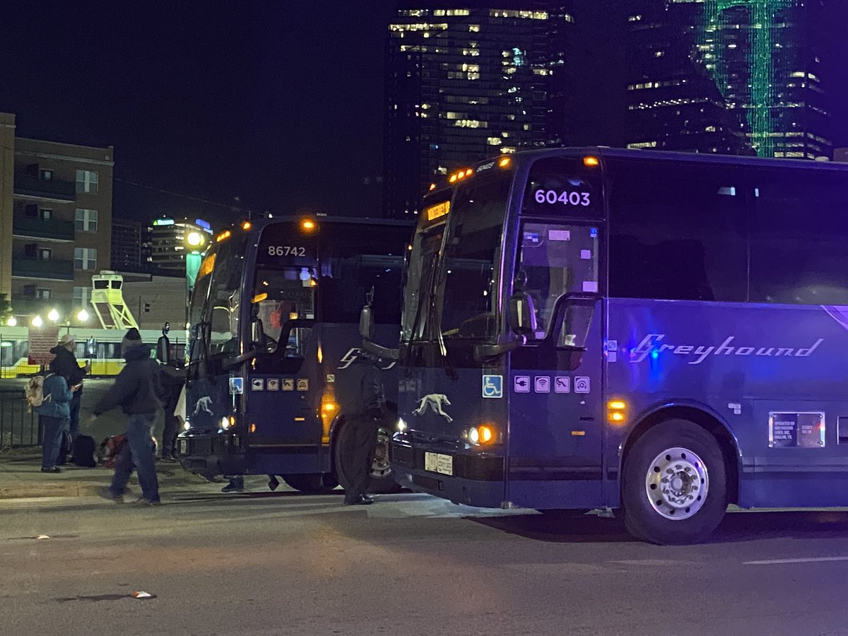 A bus headed to Monterrey Mexico struck and killed a pedestrian in Dallas overnight. Lamar at Elm closed both directions while Dallas Police investigate